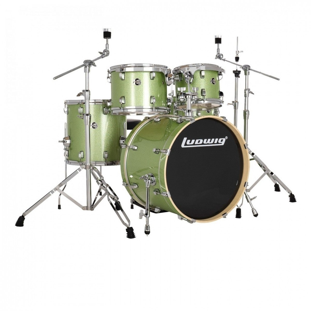 Trống Cơ Ludwig Evolution 20" 5-Pc Shell Pack w/Paiste Cymbal (20"/10"/12"/14"/14")-Mai Nguyên Music