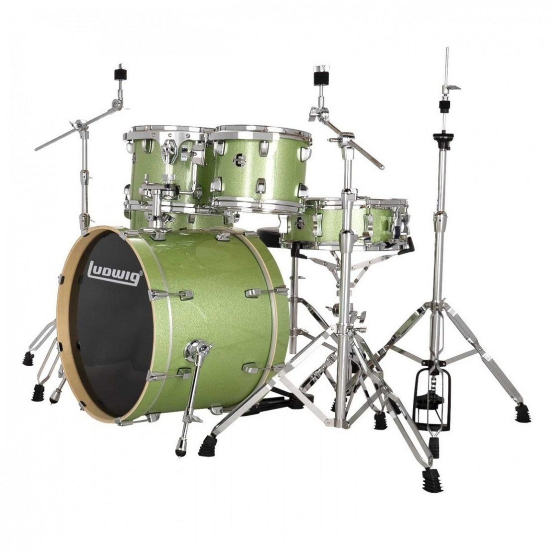 Trống Cơ Ludwig Evolution 20" 5-Pc Shell Pack w/Paiste Cymbal (20"/10"/12"/14"/14")-Mai Nguyên Music