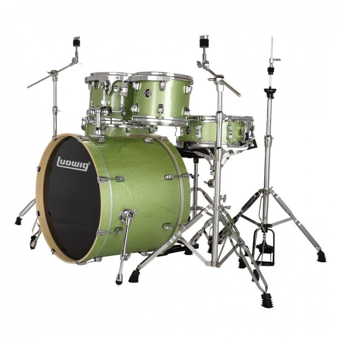 Trống Cơ Ludwig Evolution 22" 5-Pc Shell Pack w/Hardware (22"/10"/12"/14"/16")-Mai Nguyên Music