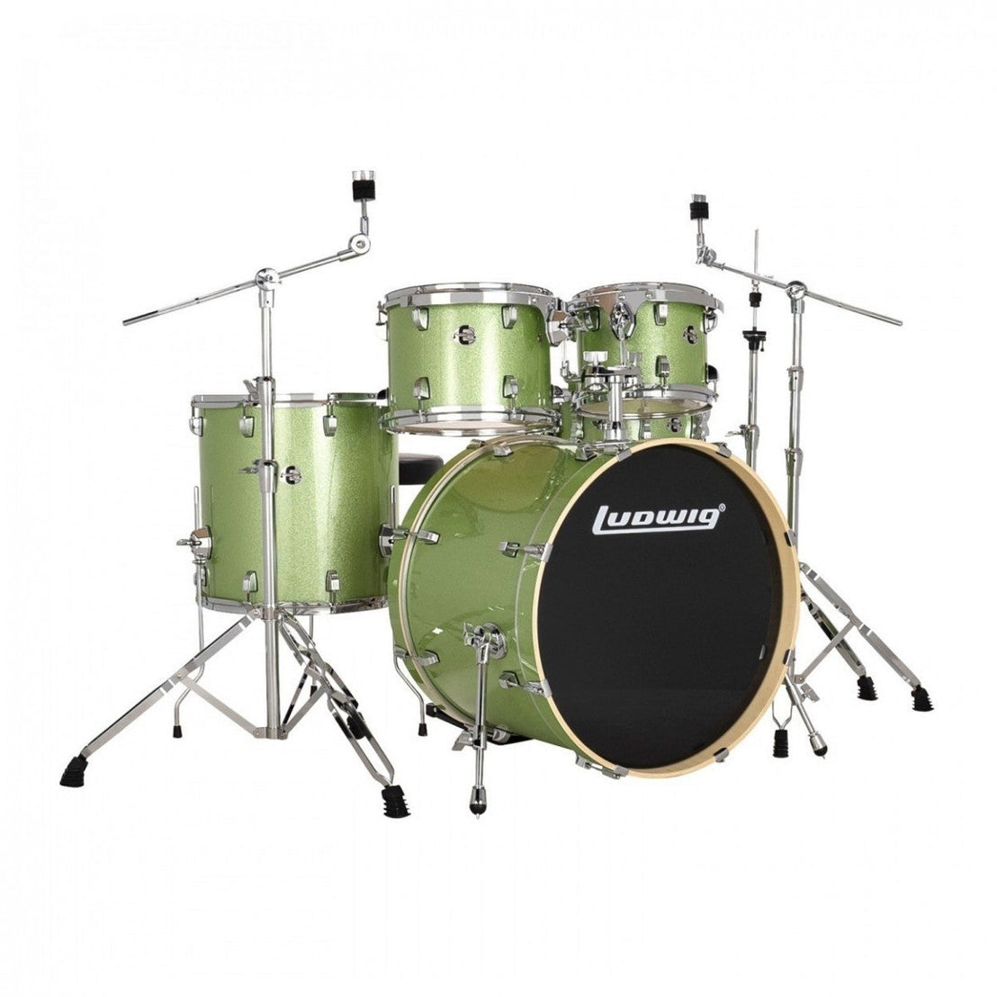 Trống Cơ Ludwig Evolution 22" 5-Pc Shell Pack w/Paiste Cymbal (22"/10"/12"/14"/16")-Mai Nguyên Music