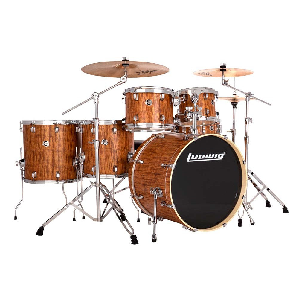 Trống Cơ Ludwig Evolution 22" 6-Pc Shell Pack w/Hardware (22"/10"/12"/14"/14"/16")-Mai Nguyên Music