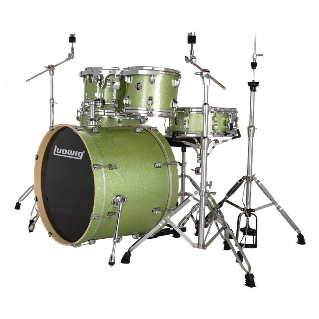 Trống Cơ Ludwig Evolution 22" 6-Pc Shell Pack w/Paiste Cymbal (22"/10"/12"/14"/14"/16")-Mai Nguyên Music