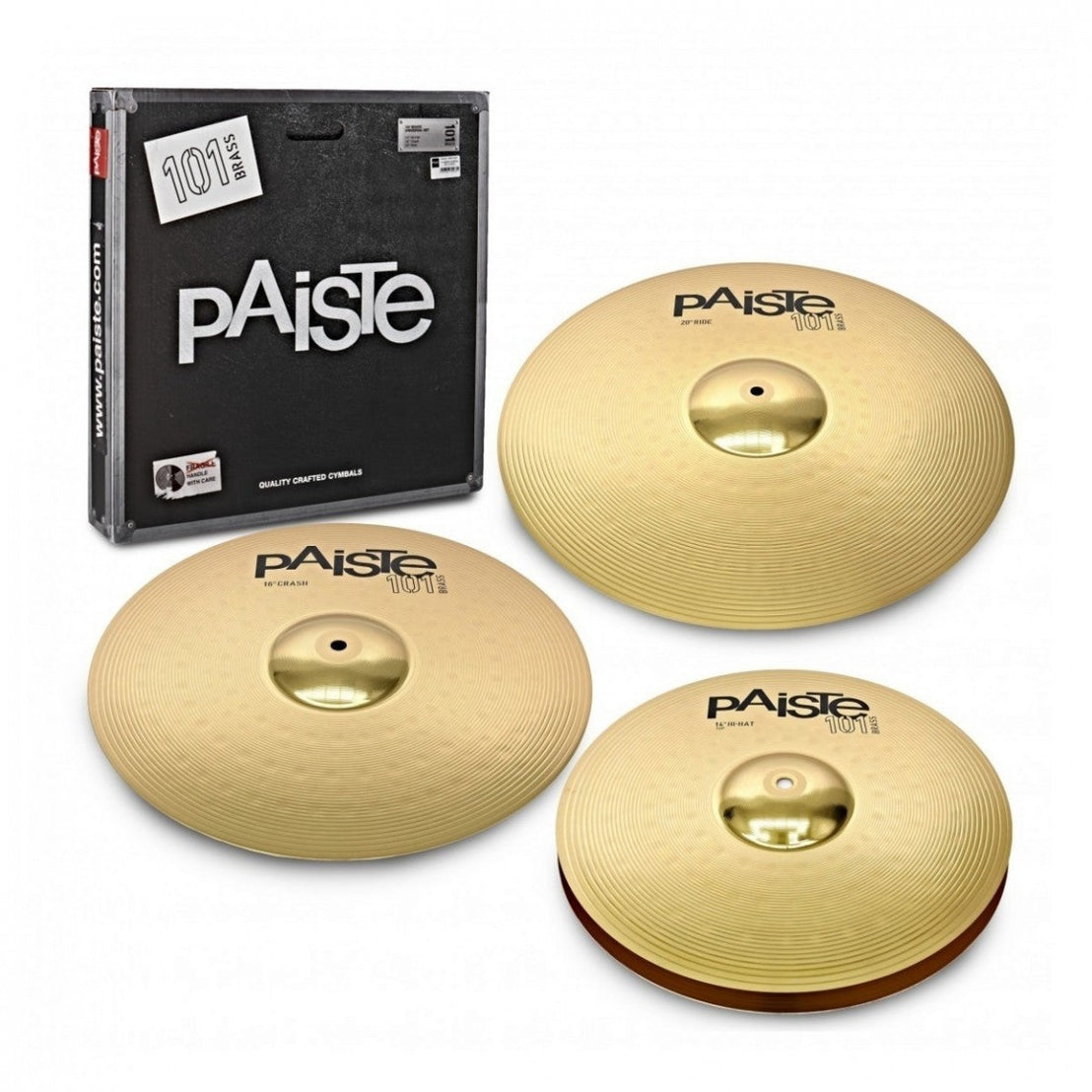Trống Cơ Ludwig Evolution 22" 6-Pc Shell Pack w/Paiste Cymbal (22"/10"/12"/14"/14"/16")-Mai Nguyên Music