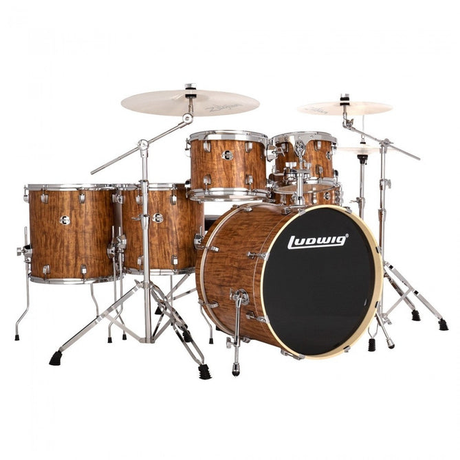 Trống Cơ Ludwig Evolution 22" 6-Pc Shell Pack w/Paiste Cymbal (22"/10"/12"/14"/14"/16")-Mai Nguyên Music