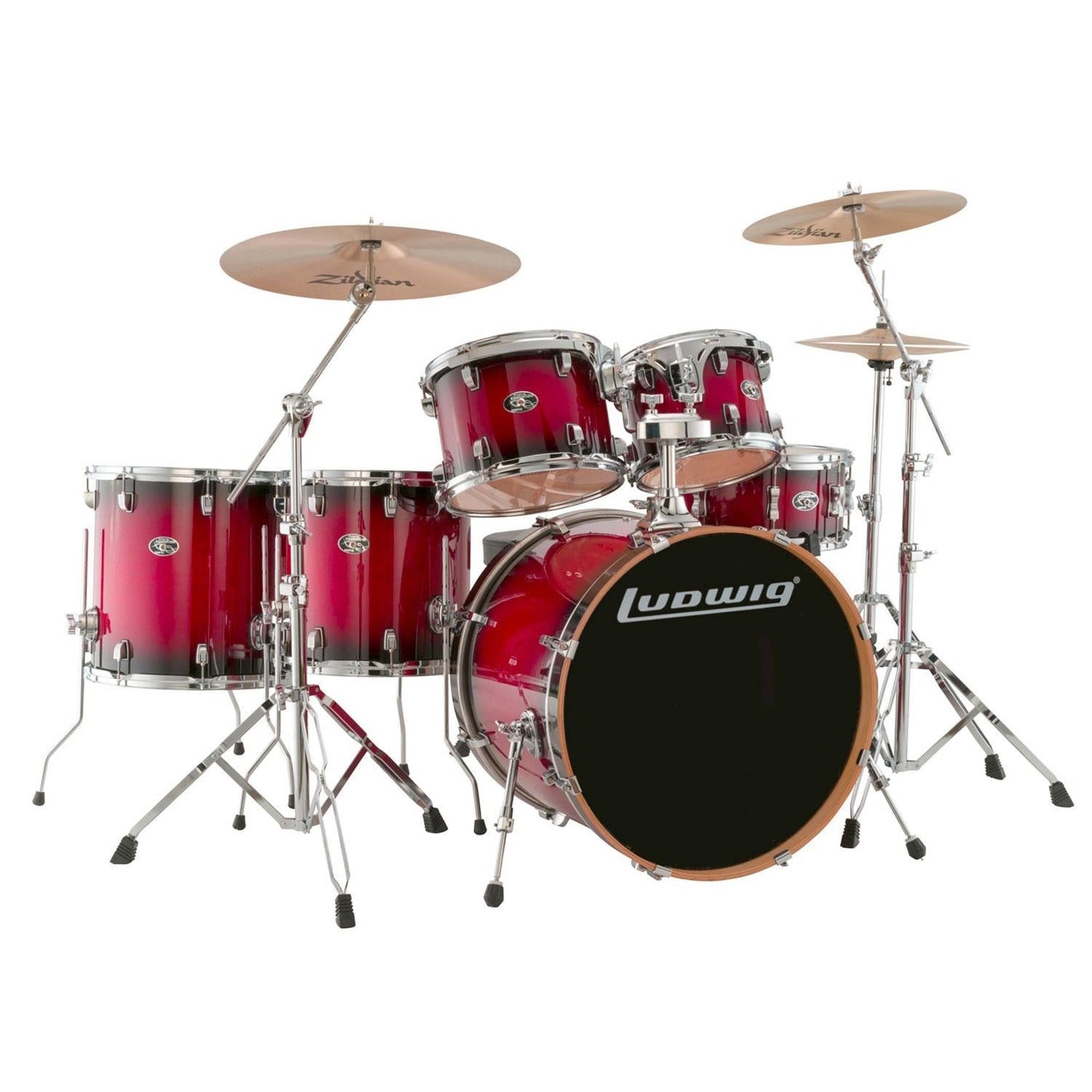 Trống Cơ Ludwig Evolution Maple 22" 6-Pc Shell Pack (22"/10"/14"/14"/16"/18")-Mai Nguyên Music