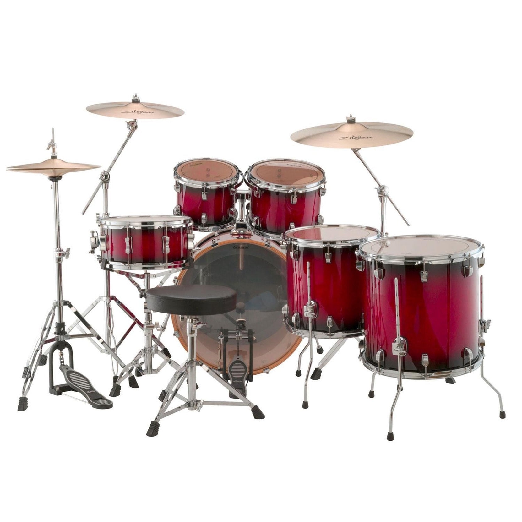 Trống Cơ Ludwig Evolution Maple 22" 6-Pc Shell Pack (22"/10"/14"/14"/16"/18")-Mai Nguyên Music