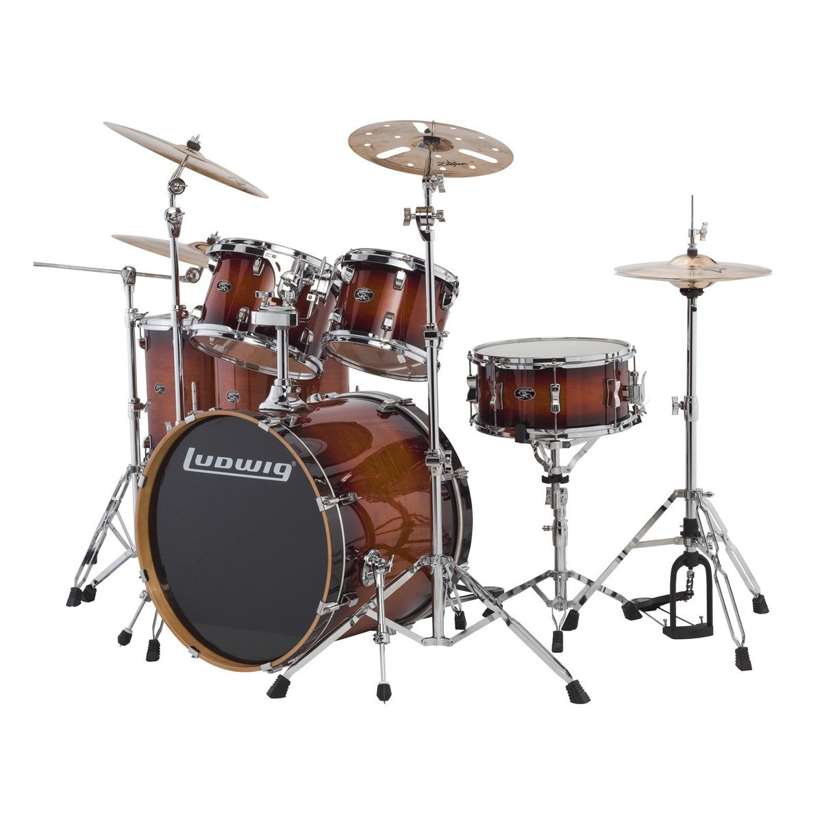 Trống Cơ Ludwig Evolution Maple 22" 6-Pc Shell Pack (22"/10"/14"/14"/16"/18")-Mai Nguyên Music
