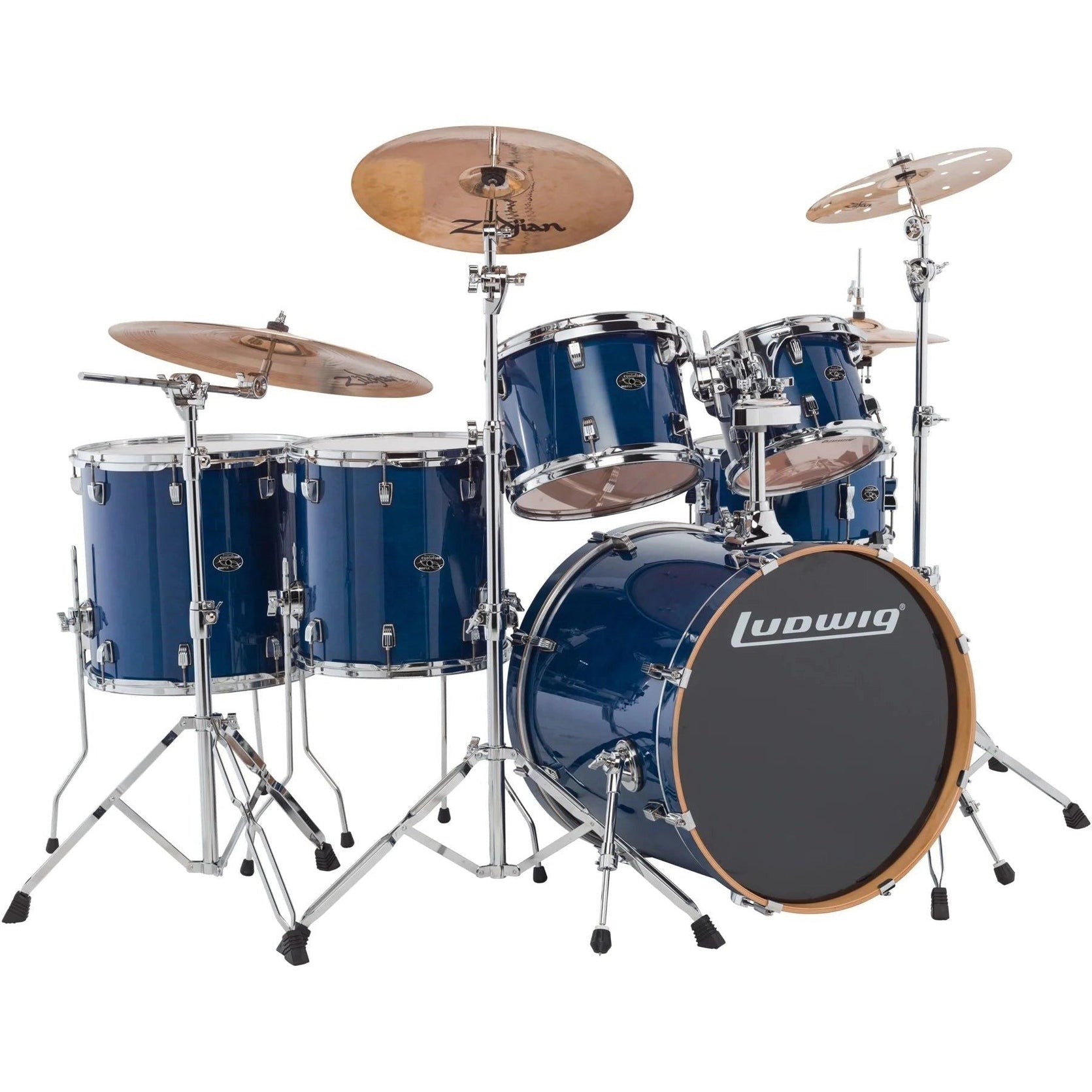 Trống Cơ Ludwig Evolution Maple 22" 6-Pc Shell Pack (22"/10"/14"/14"/16"/18")-Mai Nguyên Music