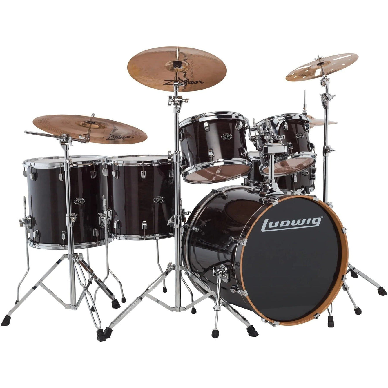 Trống Cơ Ludwig Evolution Maple 22" 6-Pc Shell Pack (22"/10"/14"/14"/16"/18")-Mai Nguyên Music