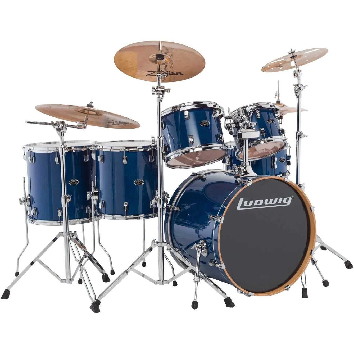 Trống Cơ Ludwig Evolution Maple 22" 7-Pc Shell Pack (22"/8"/10"/12"/14"/16"/16")-Mai Nguyên Music