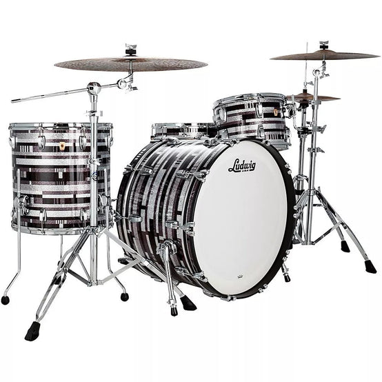 Trống Cơ Ludwig Legacy Mahogany Pro Beat 3-Pc Shell Pack (24"/13"/16")-Mai Nguyên Music