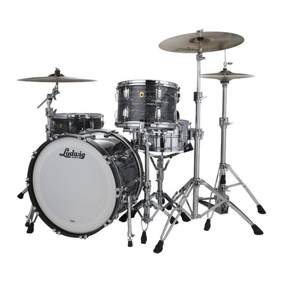 Trống Cơ Ludwig Legacy Mahogany Pro Beat 3-Pc Shell Pack (24"/13"/16")-Mai Nguyên Music