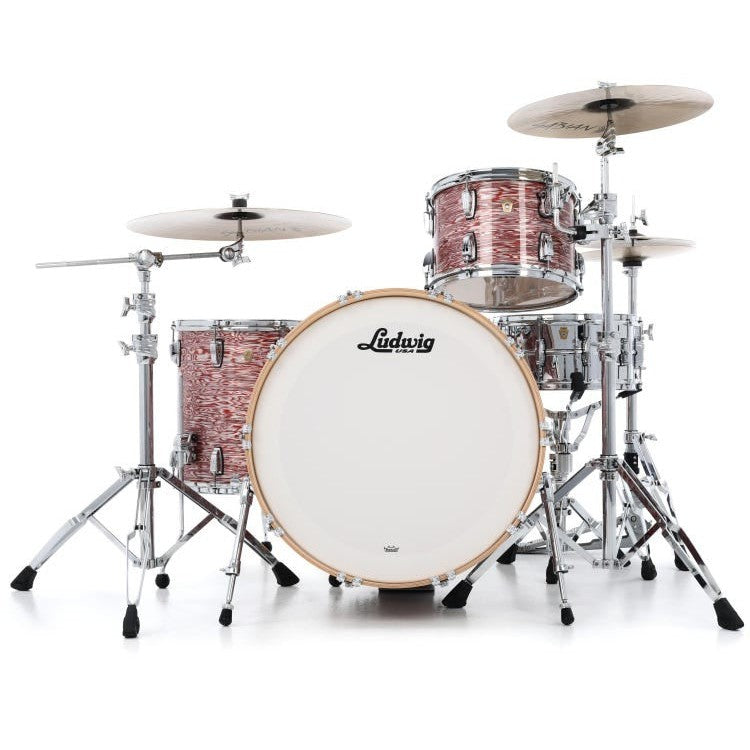 Trống Cơ Ludwig Legacy Mahogany Pro Beat 3-Pc Shell Pack (24"/13"/16")-Mai Nguyên Music