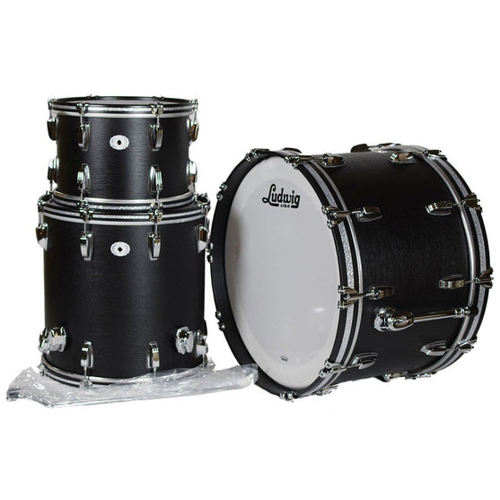 Trống Cơ Ludwig Legacy Mahogany Pro Beat 3-Pc Shell Pack (24"/13"/16")-Mai Nguyên Music