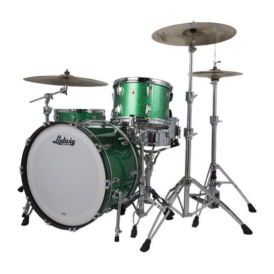 Trống Cơ Ludwig Legacy Mahogany Pro Beat 3-Pc Shell Pack (24"/13"/16")-Mai Nguyên Music