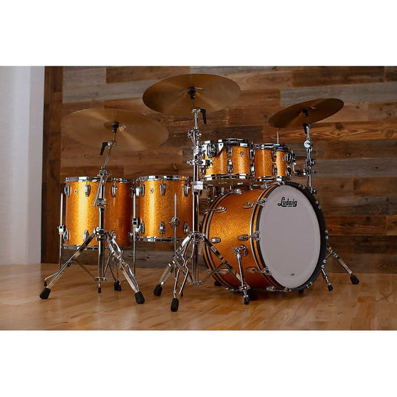 Trống Cơ Ludwig Legacy Mahogany Pro Beat 3-Pc Shell Pack (24"/13"/16")-Mai Nguyên Music