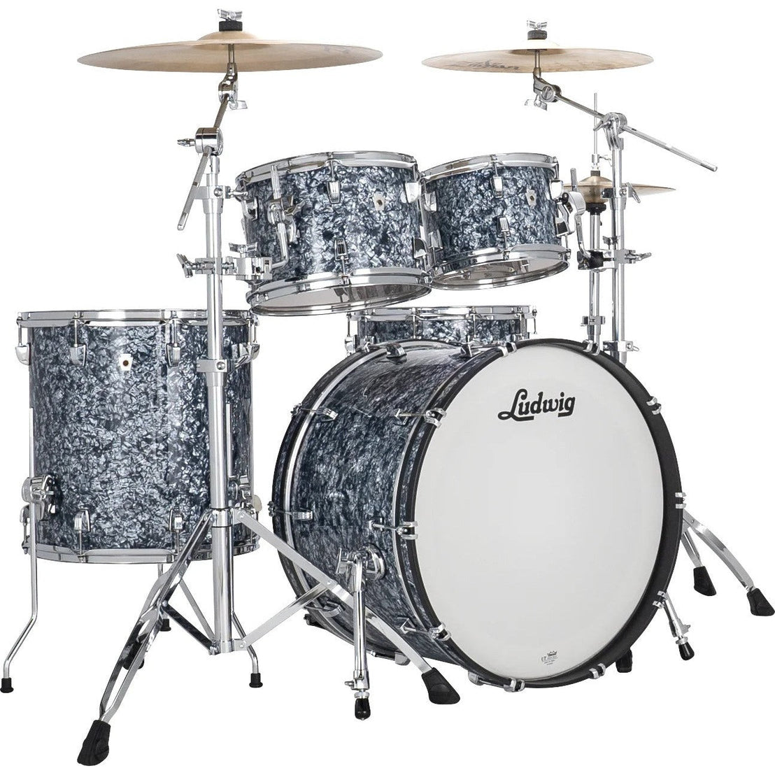 Trống Cơ Ludwig NeuSonic Mod 2 4-Pc Shell Pack (22"/10"/12"/16")-Mai Nguyên Music