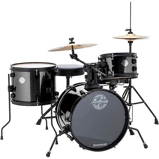 Trống Cơ Ludwig The Pocket Kit 4-Pc Complete Shell Pack (16"/10"/12"/13")-Mai Nguyên Music