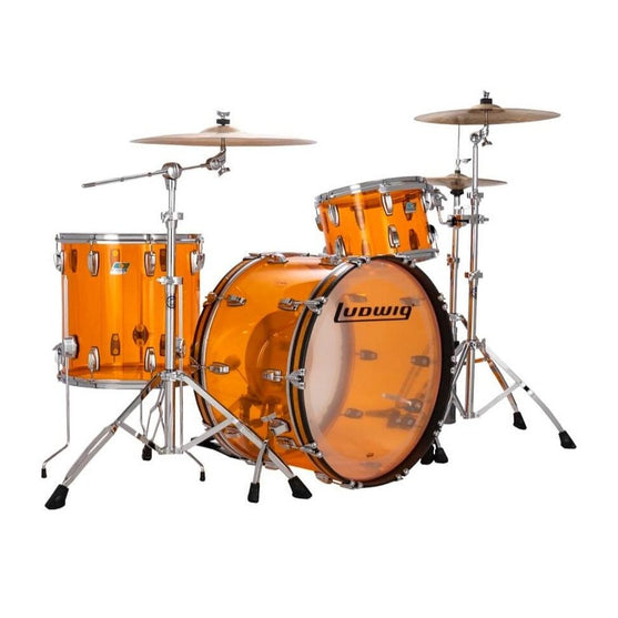 Trống Cơ Ludwig Vistalite Fab 3-Pc Shell Pack (22"/13"/16")-Mai Nguyên Music