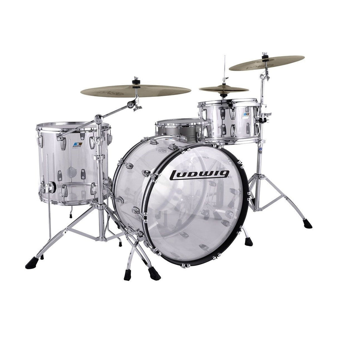 Trống Cơ Ludwig Vistalite Fab 3-Pc Shell Pack (22"/13"/16")-Mai Nguyên Music