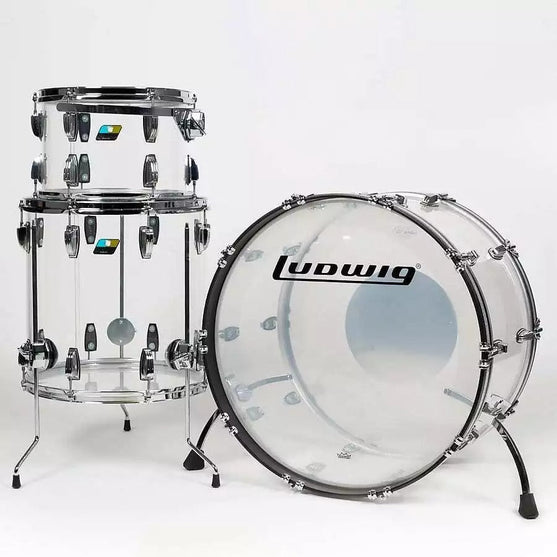 Trống Cơ Ludwig Vistalite Fab 3-Pc Shell Pack (22"/13"/16")-Mai Nguyên Music