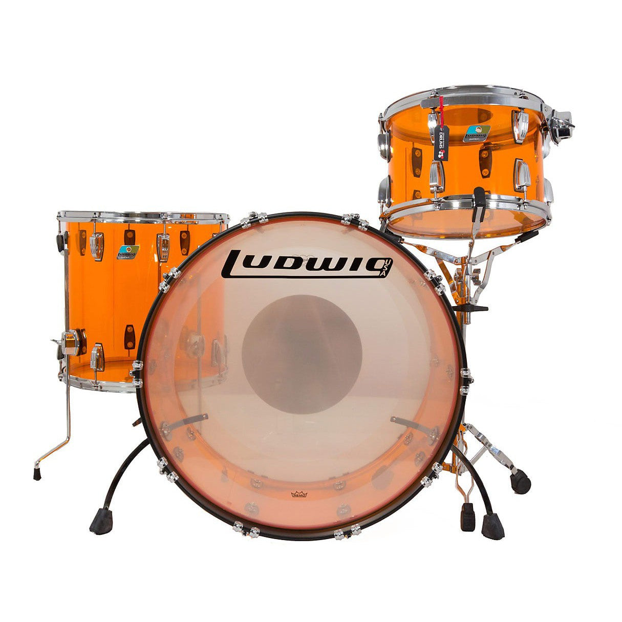 Trống Cơ Ludwig Vistalite Pro Beat 3-Pc Shell Pack (24"/13"/16")-Mai Nguyên Music