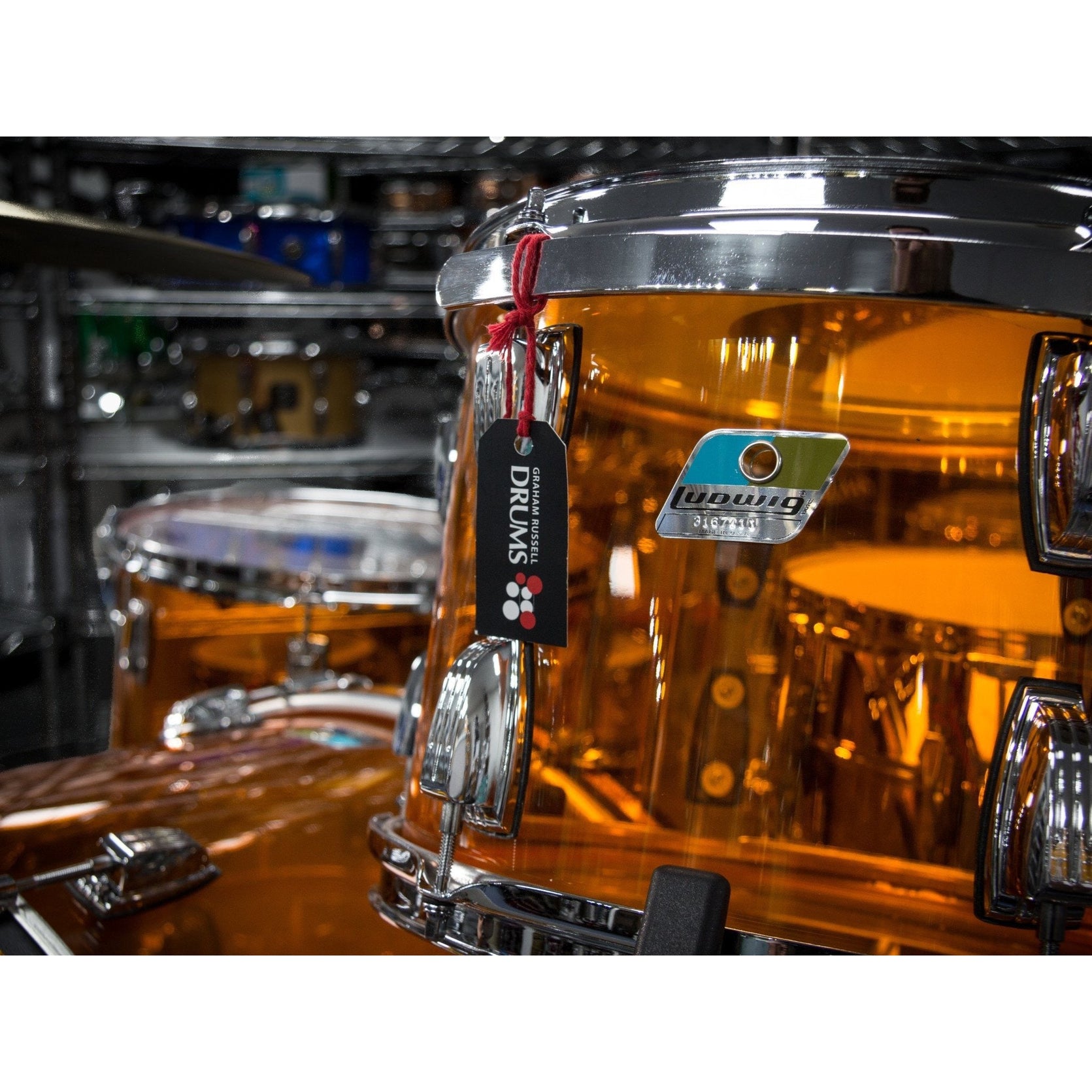 Trống Cơ Ludwig Vistalite Pro Beat 3-Pc Shell Pack (24"/13"/16")-Mai Nguyên Music