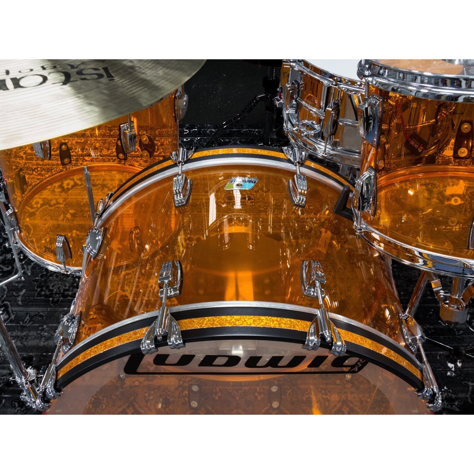 Trống Cơ Ludwig Vistalite Pro Beat 3-Pc Shell Pack (24"/13"/16")-Mai Nguyên Music