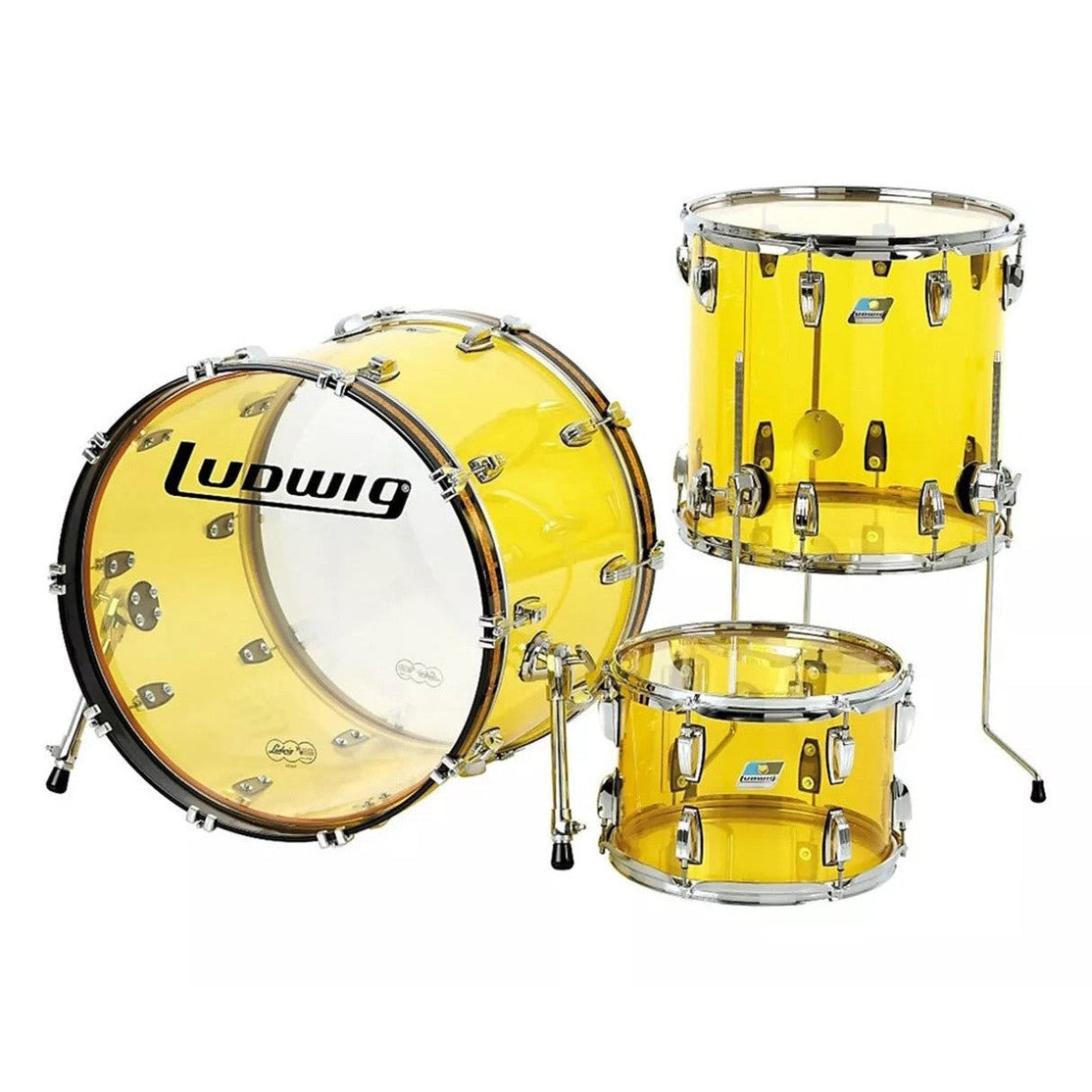 Trống Cơ Ludwig Vistalite Pro Beat 3-Pc Shell Pack (24"/13"/16")-Mai Nguyên Music