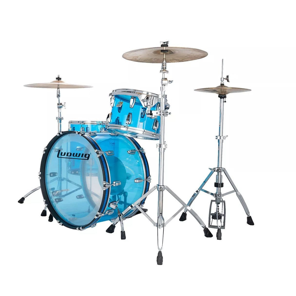 Trống Cơ Ludwig Vistalite Pro Beat 3-Pc Shell Pack (24"/13"/16")-Mai Nguyên Music