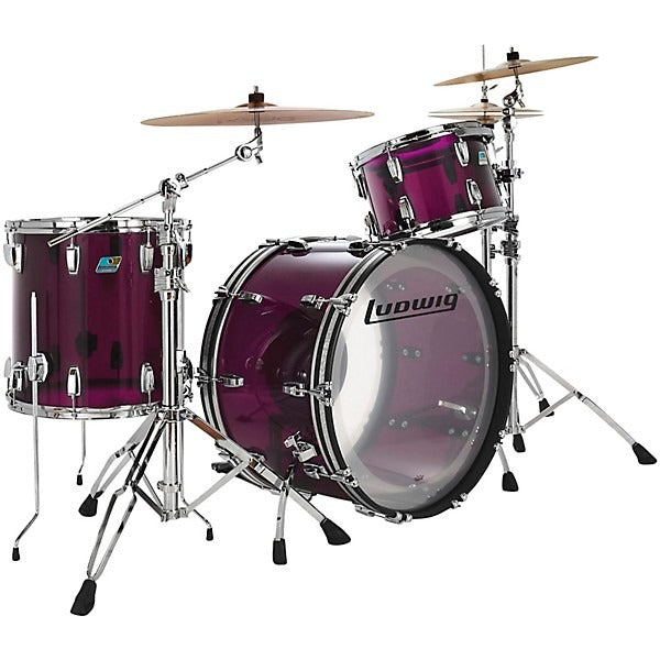 Trống Cơ Ludwig Vistalite Pro Beat 3-Pc Shell Pack (24"/13"/16")-Mai Nguyên Music