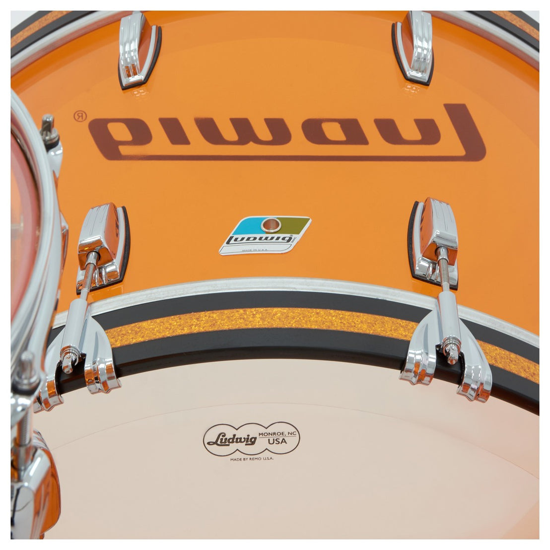 Trống Cơ Ludwig Vistalite Zep 5-Pc Shell Pack (26"/14"/14"/16"/18")-Mai Nguyên Music