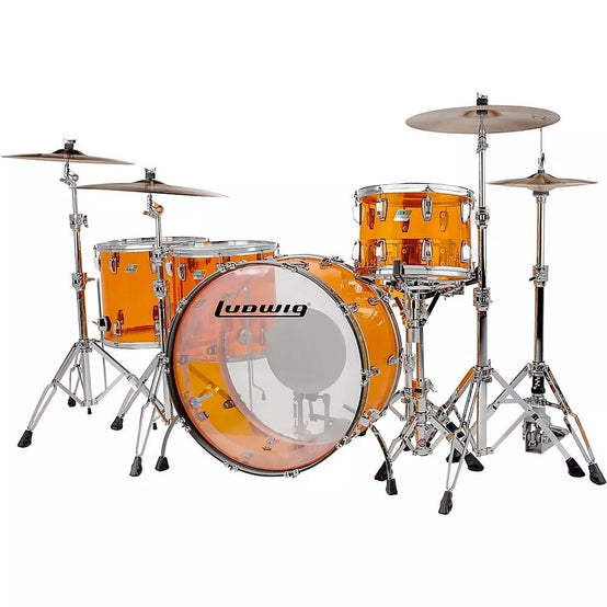 Trống Cơ Ludwig Vistalite Zep 5-Pc Shell Pack (26"/14"/14"/16"/18")-Mai Nguyên Music