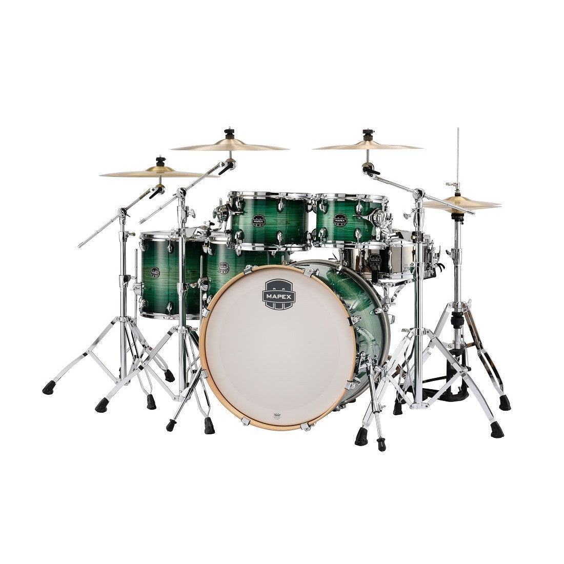 Trống Cơ Mapex AR628SFU Armory Rock Fusion 6-Pc Shell Pack (22"/10"/12"/14"/14"/16")-Mai Nguyên Music