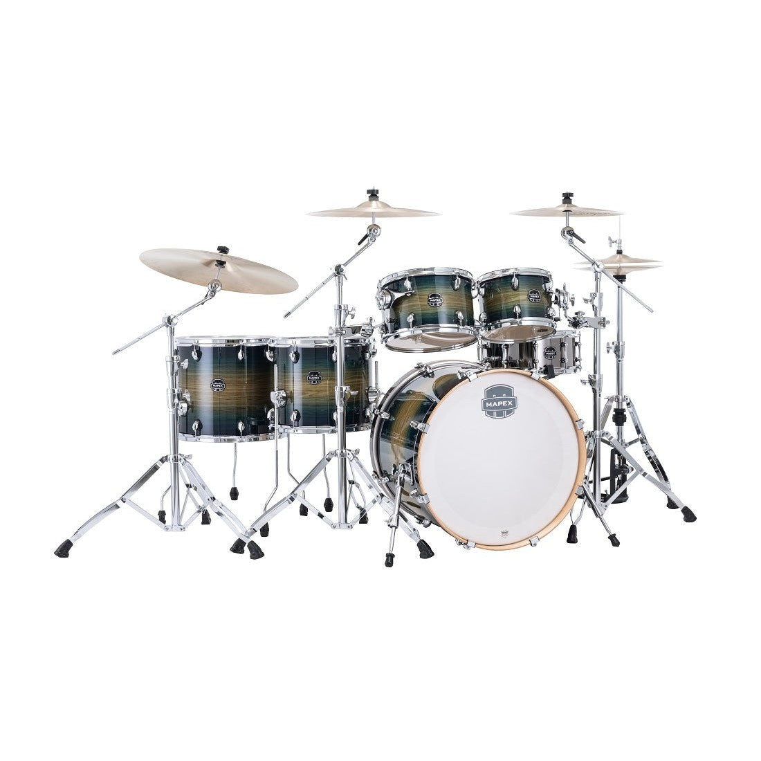 Trống Cơ Mapex AR628SFU Armory Rock Fusion 6-Pc Shell Pack (22"/10"/12"/14"/14"/16")-Mai Nguyên Music