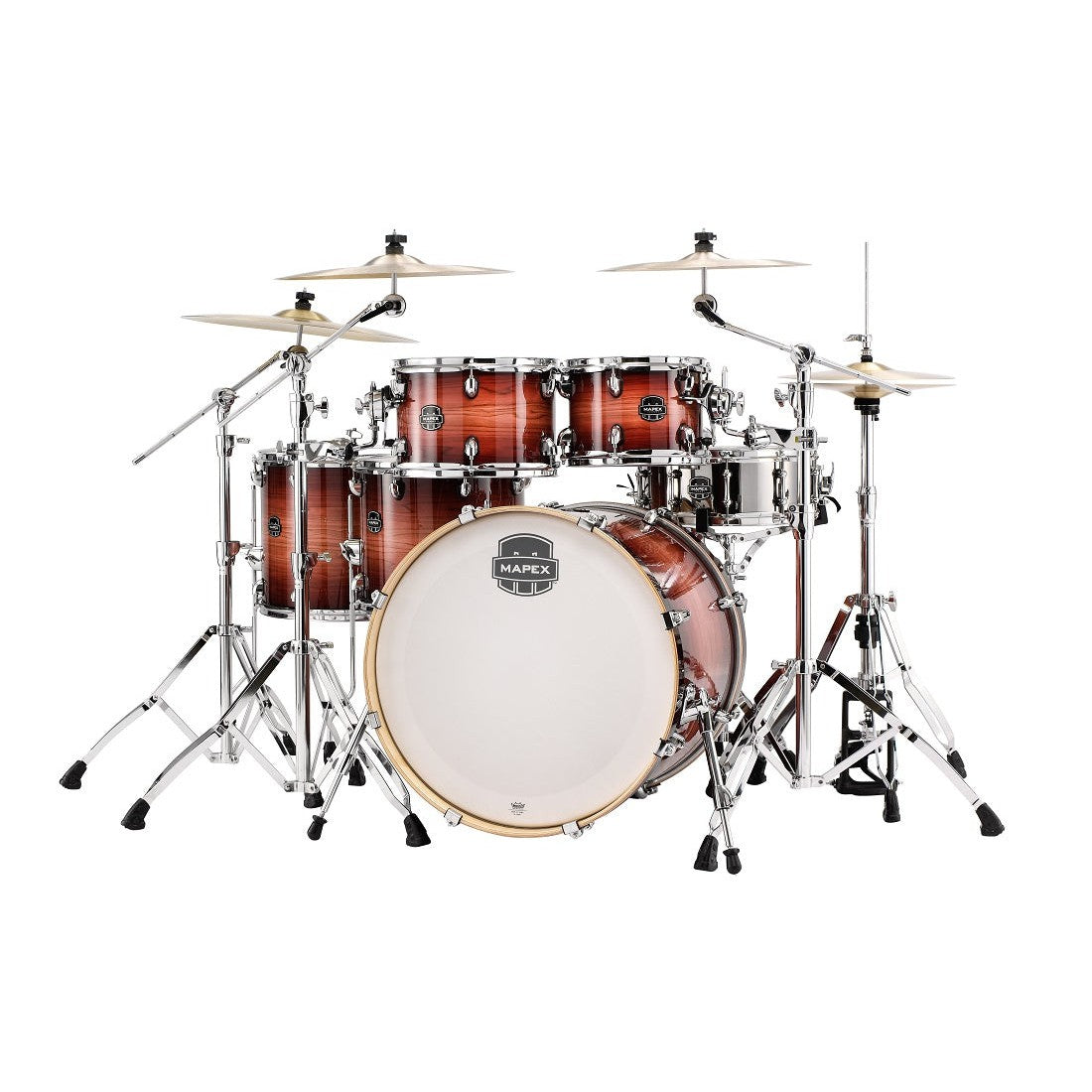 Trống Cơ Mapex AR628SFU Armory Rock Fusion 6-Pc Shell Pack (22"/10"/12"/14"/14"/16")-Mai Nguyên Music