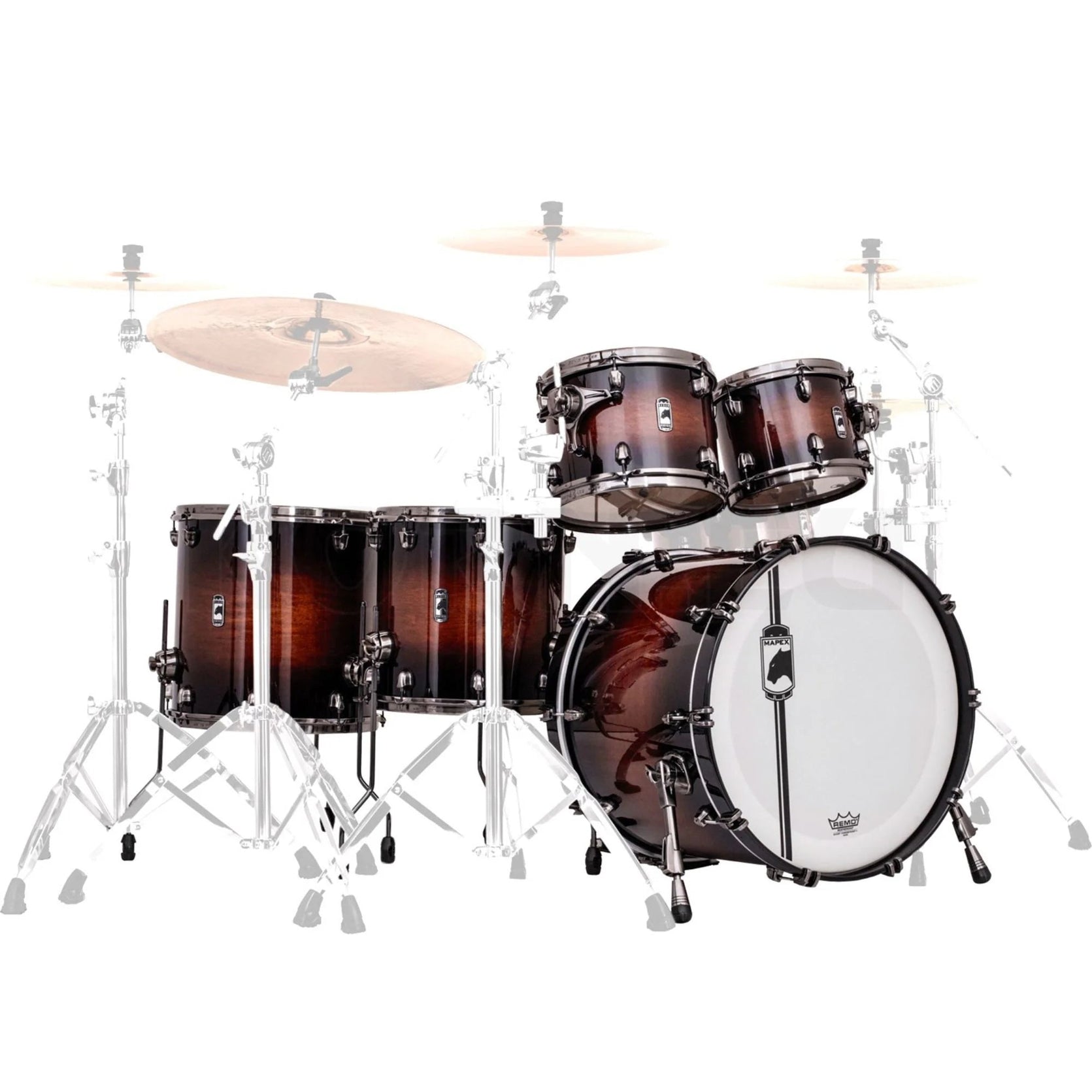 Trống Cơ Mapex Black Panther BPLN628 Blaster Special Edition (22"/10"/12"/14"/16)-Mai Nguyên Music