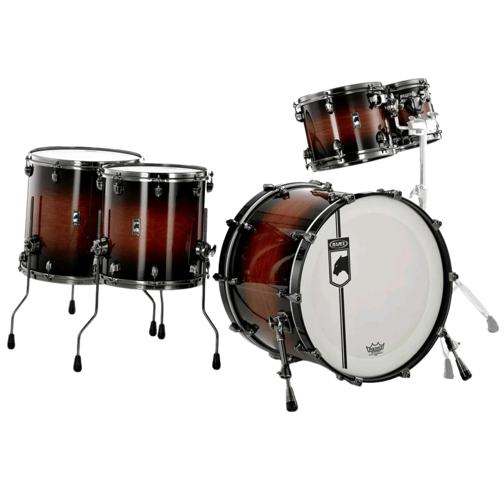 Trống Cơ Mapex Black Panther BPLN628 Blaster Special Edition (22"/10"/12"/14"/16)-Mai Nguyên Music