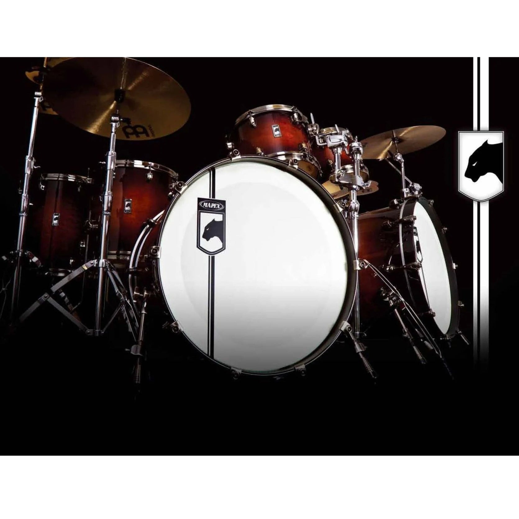 Trống Cơ Mapex Black Panther BPLN628 Blaster Special Edition (22"/10"/12"/14"/16)-Mai Nguyên Music