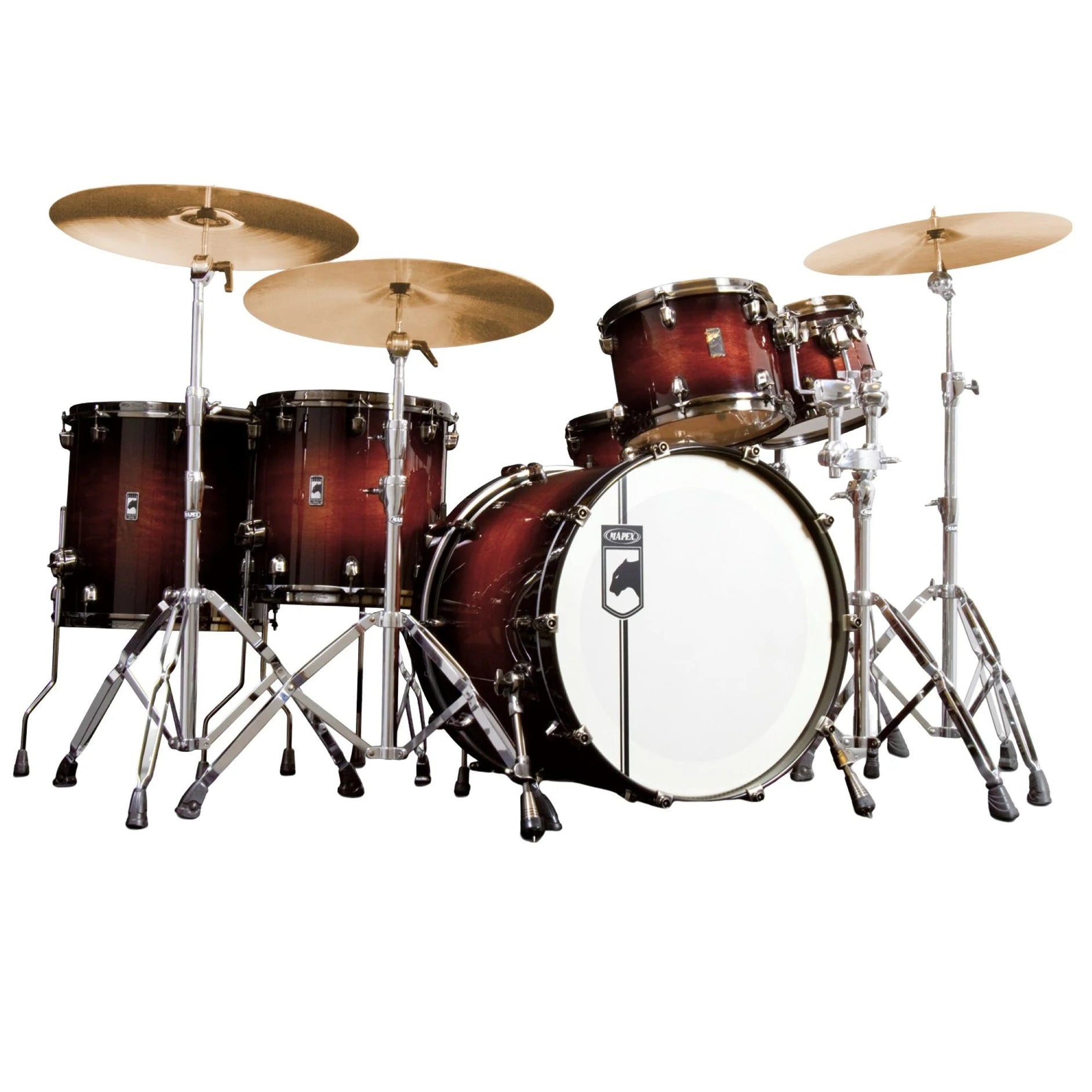 Trống Cơ Mapex Black Panther BPLN628 Blaster Special Edition (22"/10"/12"/14"/16)-Mai Nguyên Music