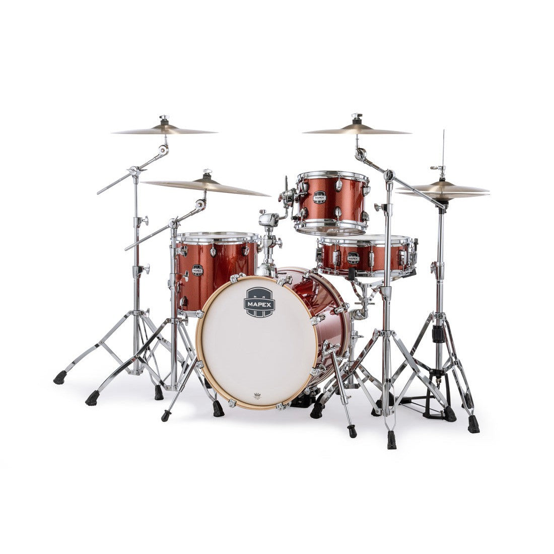 Trống Cơ Mapex MA486S Mars Birch Bop 4-Pc Shell Pack (18"/10"/14"/14")-Mai Nguyên Music
