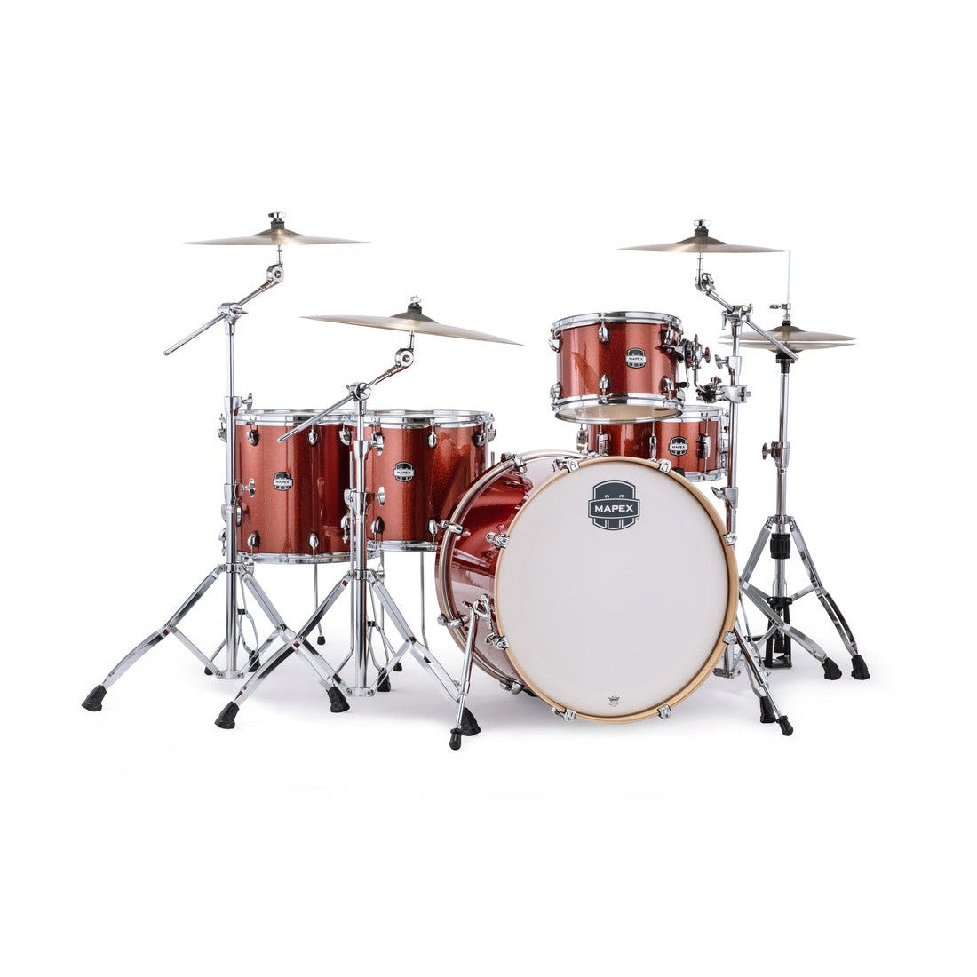 Trống Cơ Mapex MA528SF Mars Birch Crossover 5-Pc Shell Pack (22"/12"/14"/14"/16")-Mai Nguyên Music
