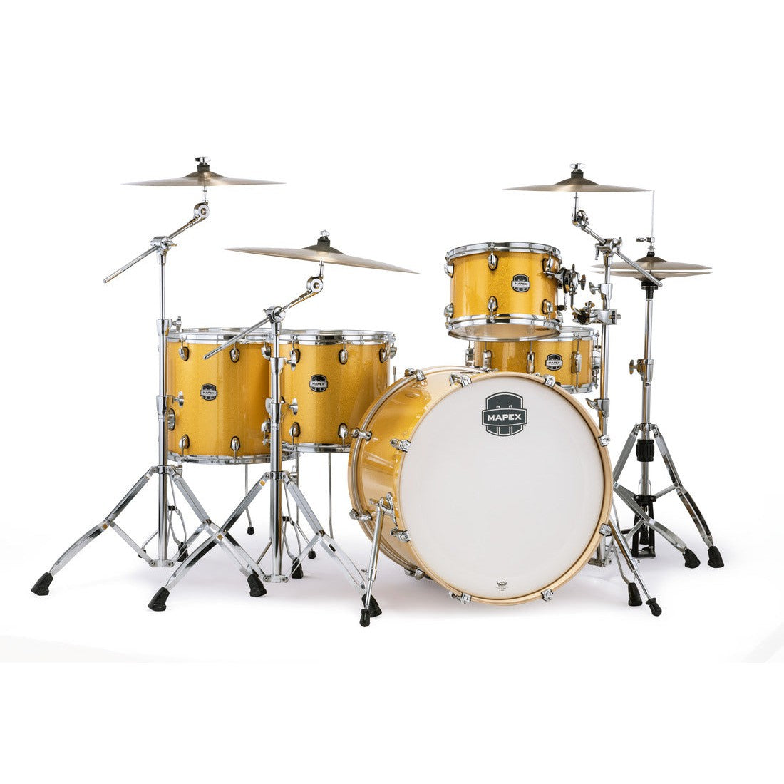 Trống Cơ Mapex MA528SF Mars Birch Crossover 5-Pc Shell Pack (22"/12"/14"/14"/16")-Mai Nguyên Music