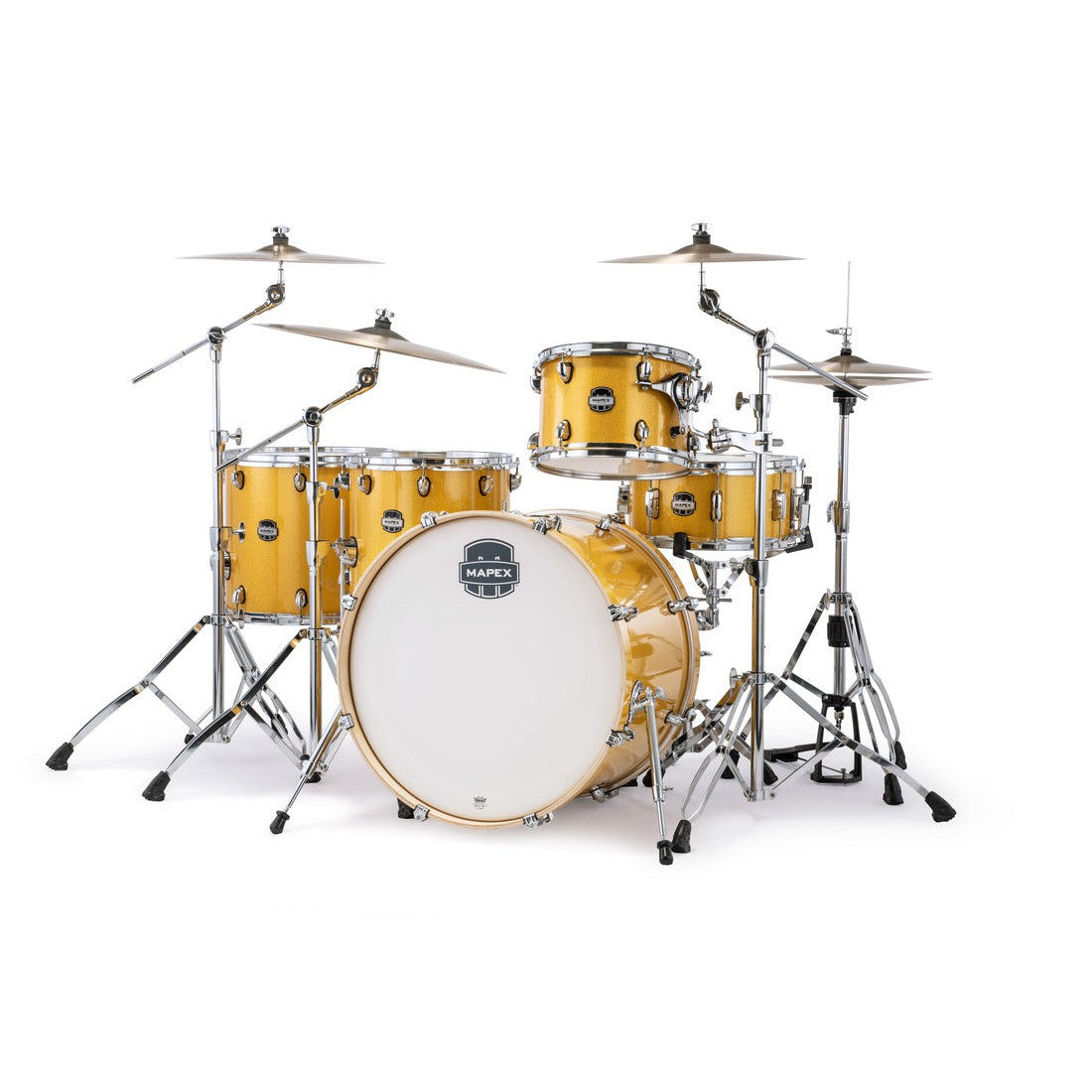 Trống Cơ Mapex MA528SF Mars Birch Crossover 5-Pc Shell Pack (22"/12"/14"/14"/16")-Mai Nguyên Music