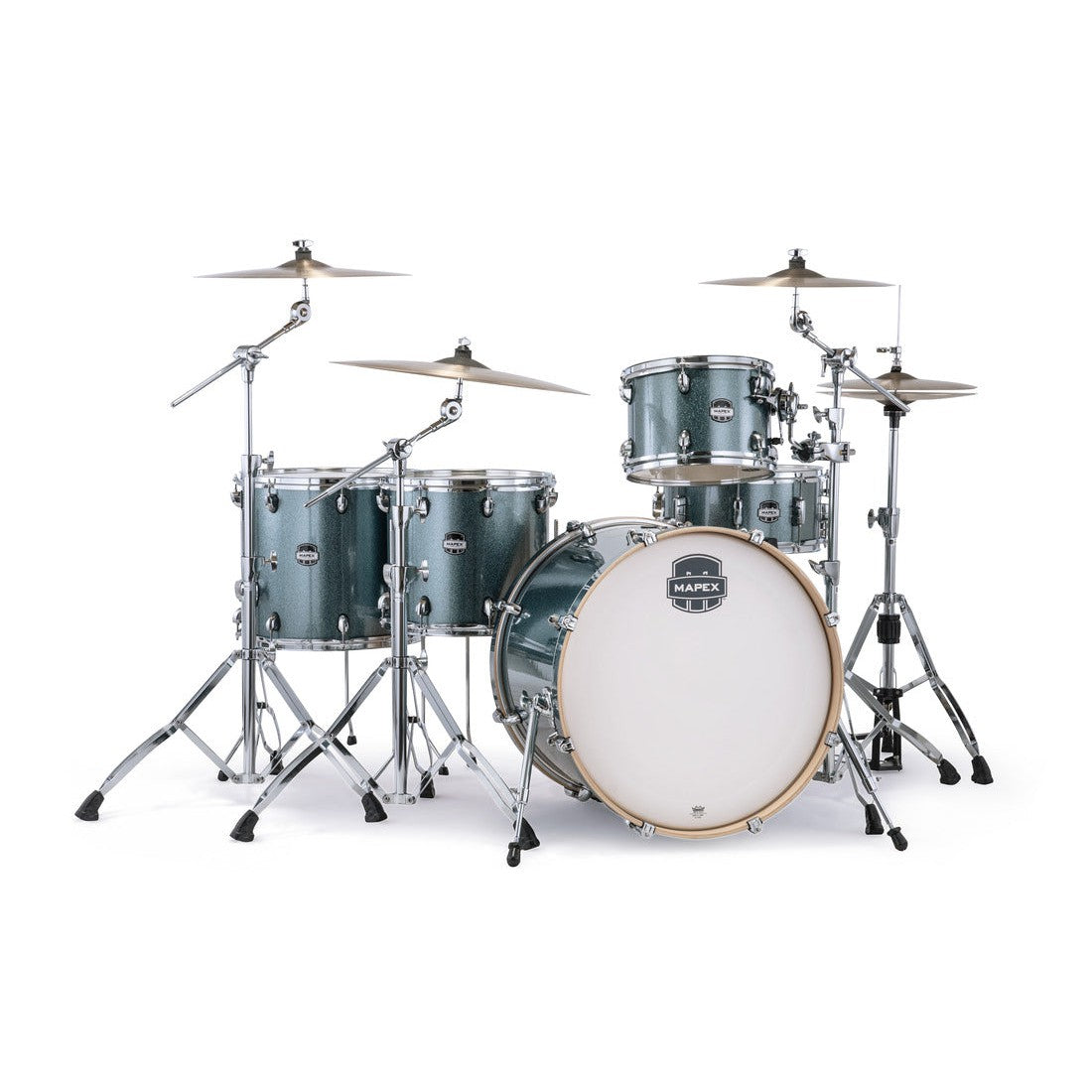 Trống Cơ Mapex MA528SF Mars Birch Crossover 5-Pc Shell Pack (22"/12"/14"/14"/16")-Mai Nguyên Music
