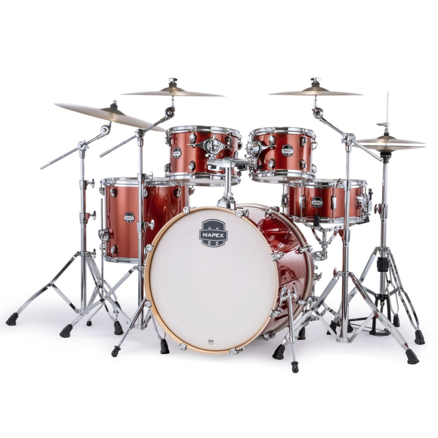 Trống Cơ Mapex MA529SF Mars Birch Rock 5-Pc Shell Pack (22"/10"/12"/14"/16")-Mai Nguyên Music