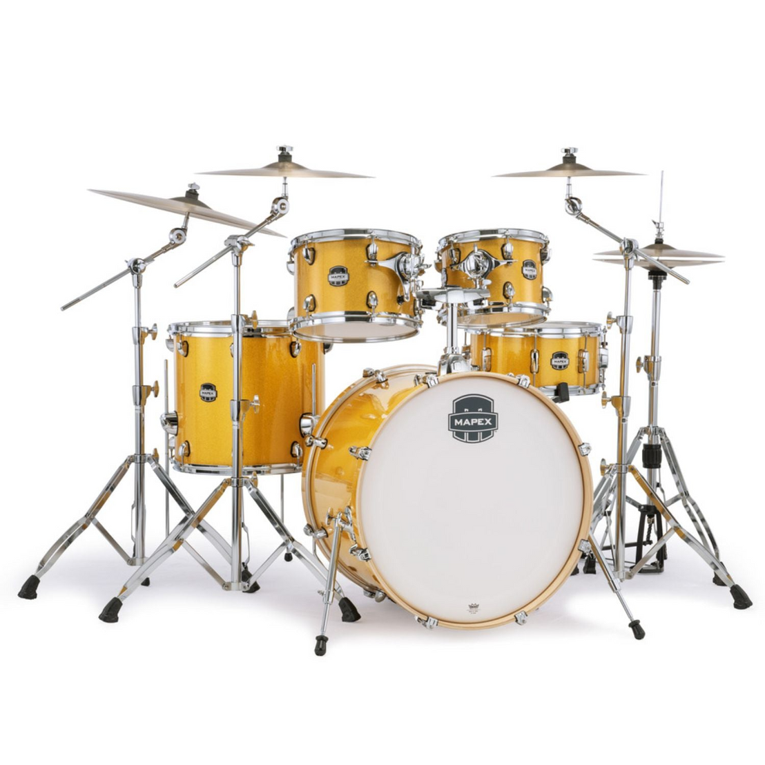 Trống Cơ Mapex MA529SF Mars Birch Rock 5-Pc Shell Pack (22"/10"/12"/14"/16")-Mai Nguyên Music