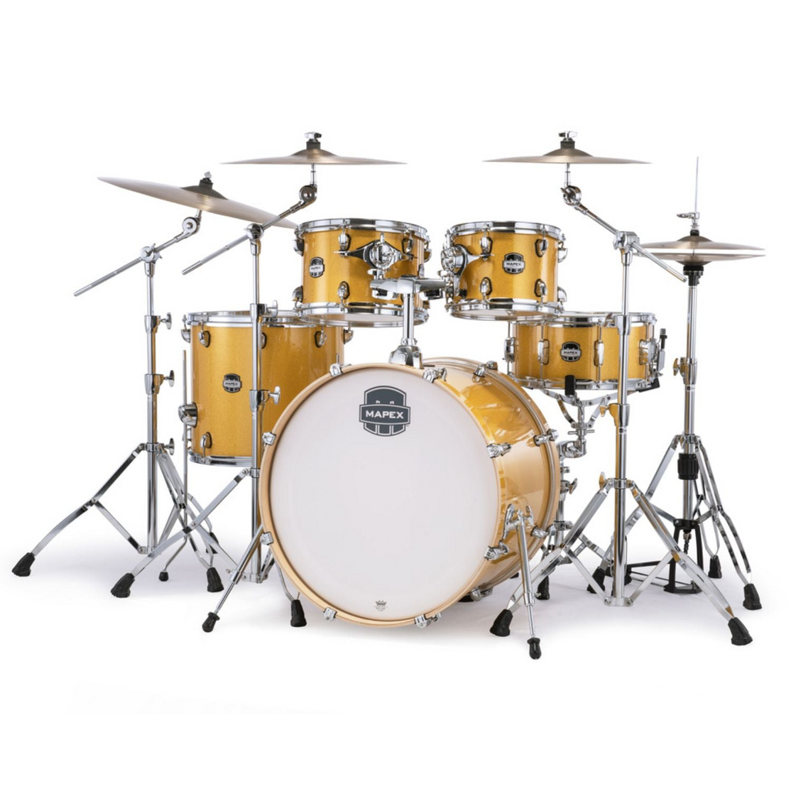 Trống Cơ Mapex MA529SF Mars Birch Rock 5-Pc Shell Pack (22"/10"/12"/14"/16")-Mai Nguyên Music