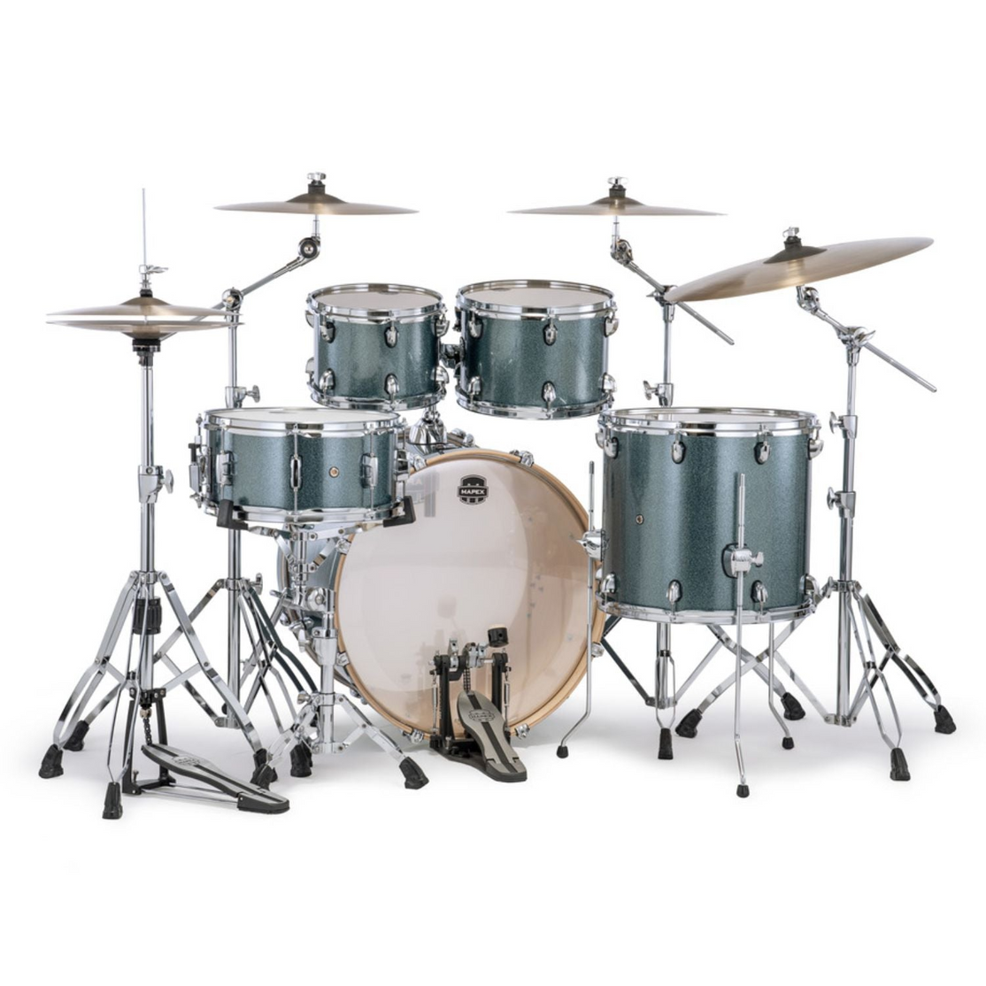 Trống Cơ Mapex MA529SF Mars Birch Rock 5-Pc Shell Pack (22"/10"/12"/14"/16")-Mai Nguyên Music