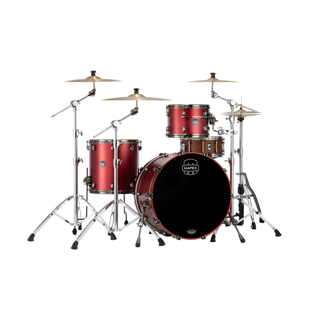 Trống Cơ Mapex SE446XH Saturn Evolution Powerhouse Rock 3-Pc Shell Pack (24"/13"/16")-Mai Nguyên Music